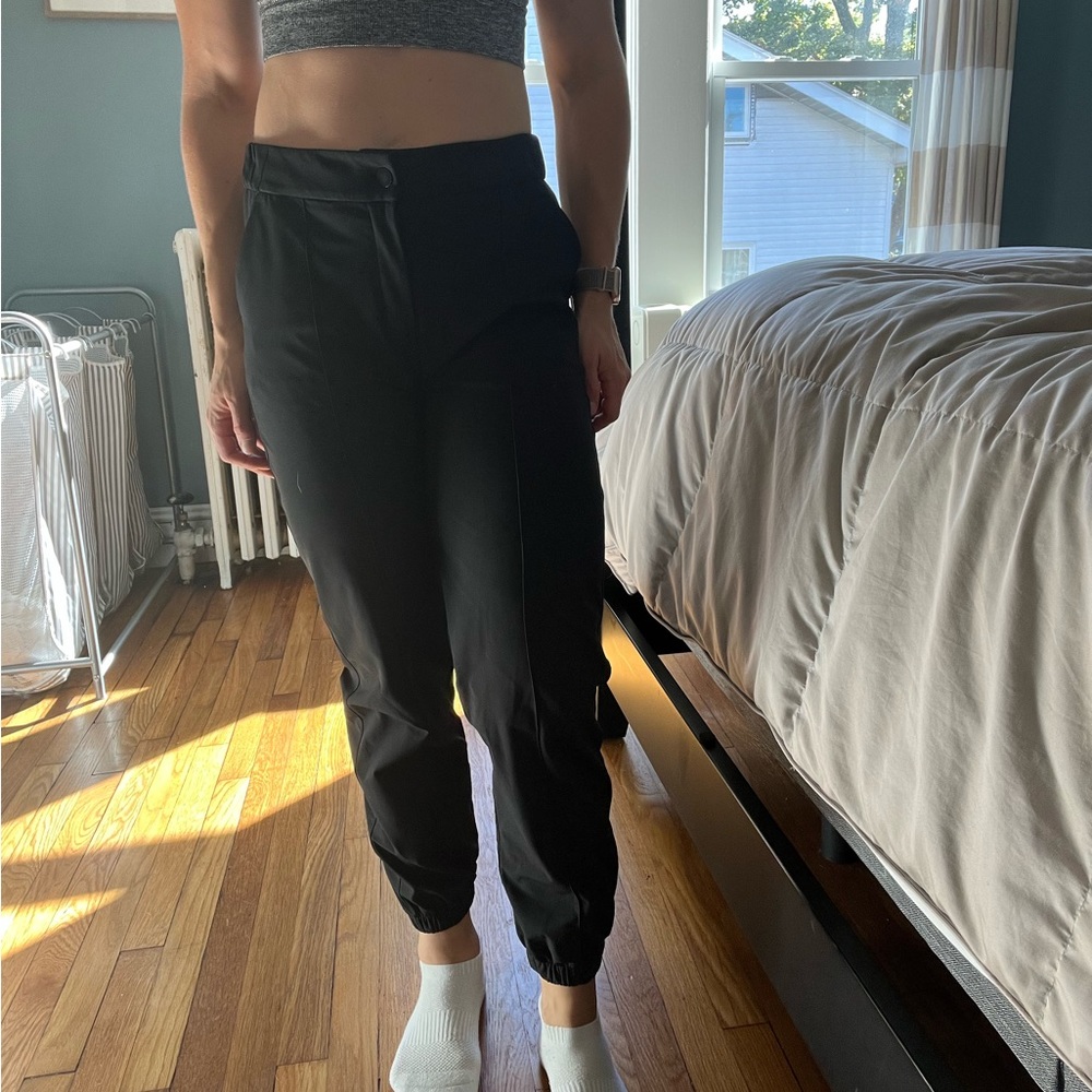 Lululemon zip up warm up pants